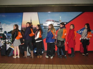 Day 1: Arrival: New York Port Authority 5h50Am - tired but excited