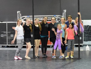 Workshop in style of Pippin with choreographer Gypsy Snider